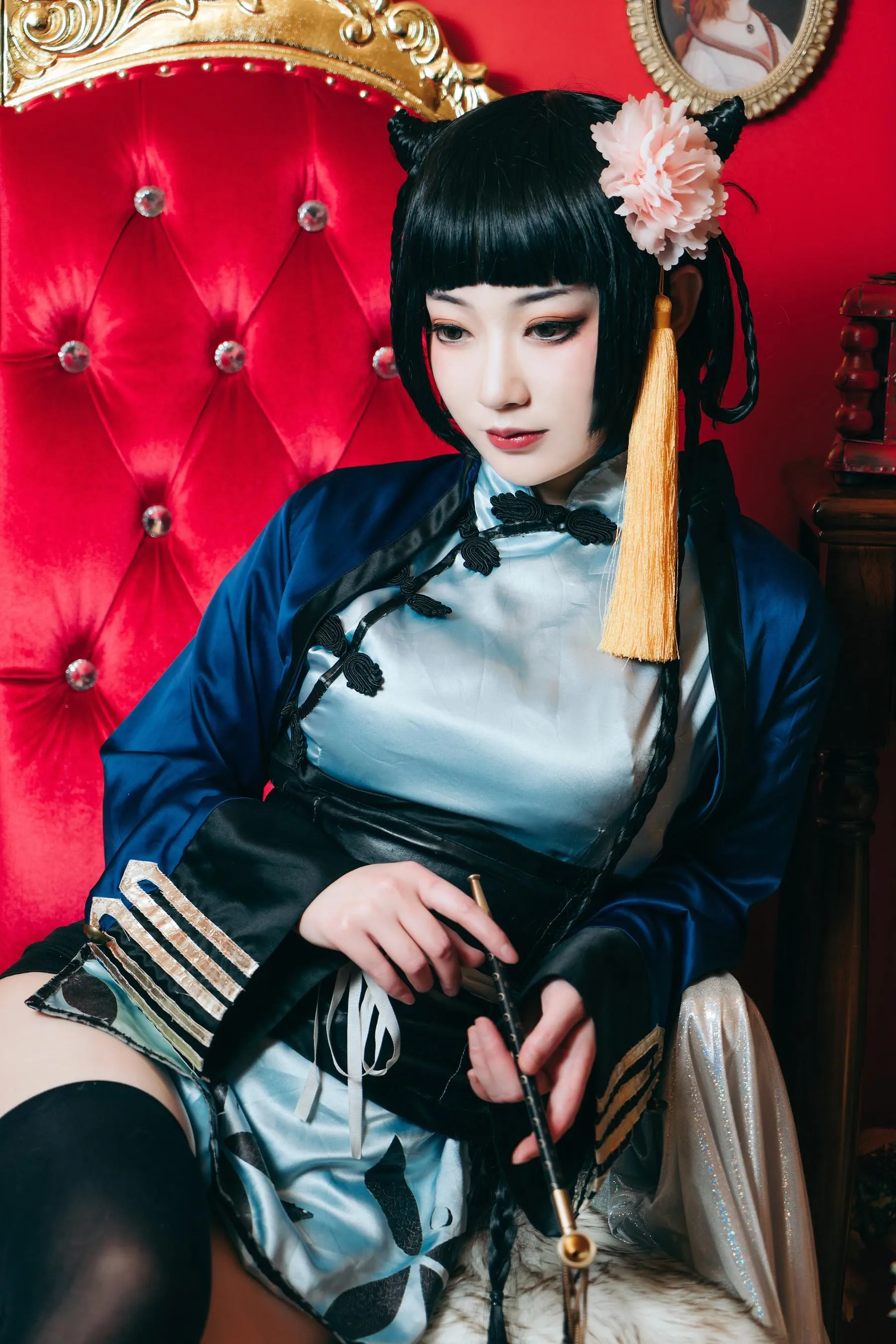 桃墨公子 – NO.07 美丽的蓝猫 [21P]插图7